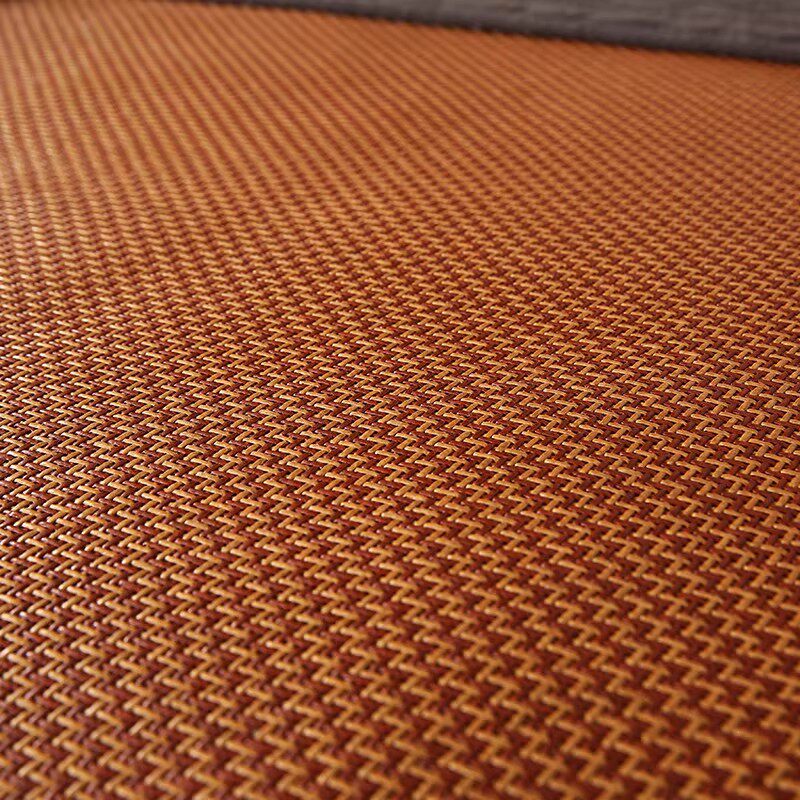 良品拾光丨中式编织藤凉席三件套夏季透气凉爽席子可折叠床上用品