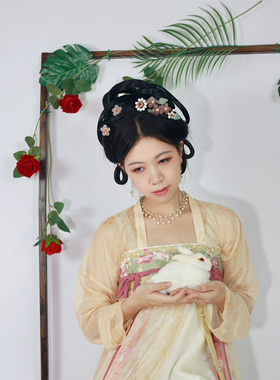 韶华记珍珠玉石女复原璎珞项链