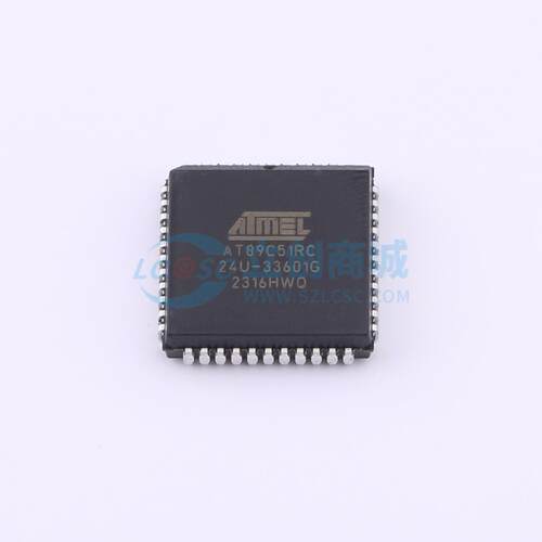 单片机(MCU/MPU/SOC) AT89C51RC-24JU PLCC-44(16.6x16.6) 原装 - 图1