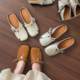 Soft-soled comfortable sandals for autumn vacation outer wear