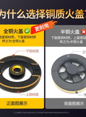 志高商用双头燃气灶猛火爆炒