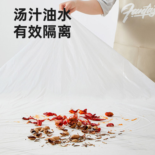 一次性餐桌布加厚防水台布长方形圆桌塑料薄膜结婚商用家用野餐垫 - 图1