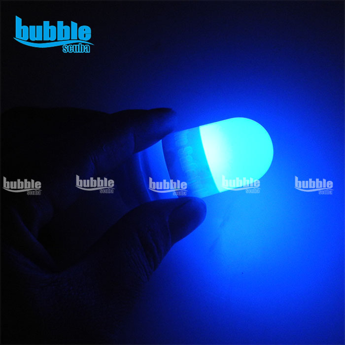 BubbleScuba 常亮型水信号灯 潜伴灯 夜钓灯 浮水夜潜尾灯