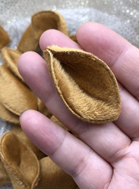圣诞节布艺鹿角耳朵捏好的diy圣诞节发夹发箍饰品材料配件
