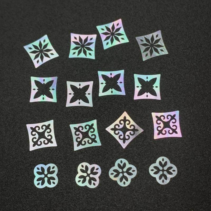 方格纹螺钿片传统纹样大漆螺钿贝片漆器漆画漆艺镶嵌材料首饰DIY,淘宝优惠券,粉丝福利购,淘宝优惠卷