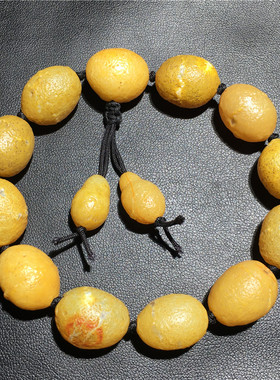 精品天然枣皮老皮玛瑙手链男女水晶手串饰品阿拉善玛瑙原石手链