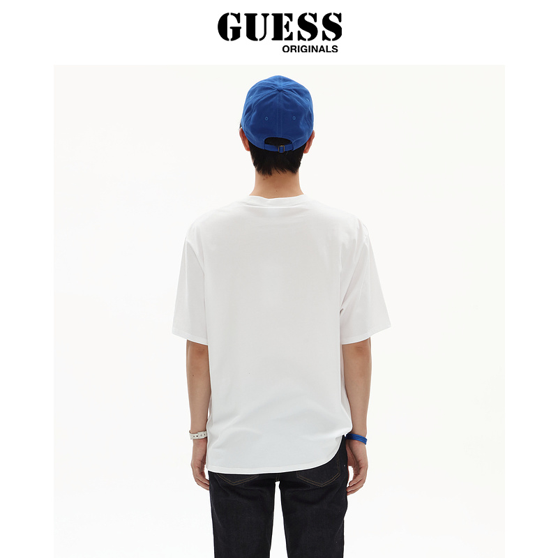 GUESS Originals  X IRENEISGOOD 情侣款精美印花短袖T恤 - 图3