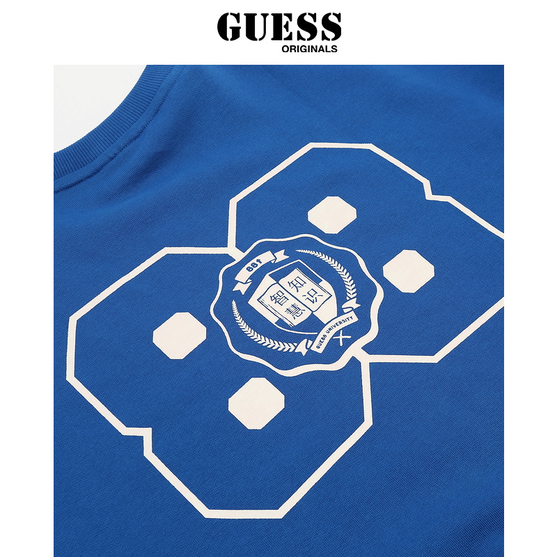 GUESS Originals x 88rising  胶囊系列男士圆领重磅卫衣外套 - 图2