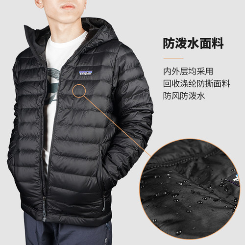 25新款 Patagonia Down Sweater巴塔男款户外排骨保暖羽绒服84702 - 图1