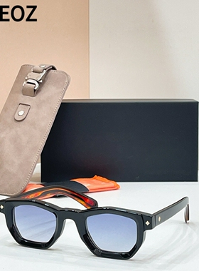 日本设计师SO  LA SUPERBA多边形方形板材太阳眼镜男女款太阳眼镜