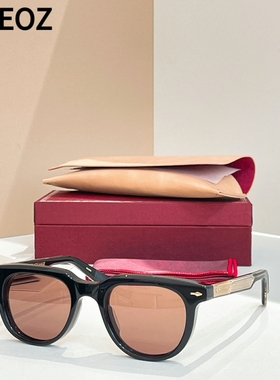 jmm STAHLERI个性复古方圆形太阳眼镜男女潮款板材中大脸墨镜