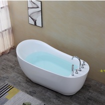 European and American Qi Acrylic Independent Hotel Engineering indoor and outdoor bathtubs 1 4 m 1 5 m 1 6 m 1 7 m 1 8