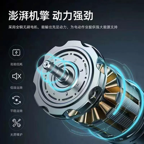 浩盾无刷角磨机150mm大功率打磨机切割机专业级抛光机2200W磨光机 - 图0