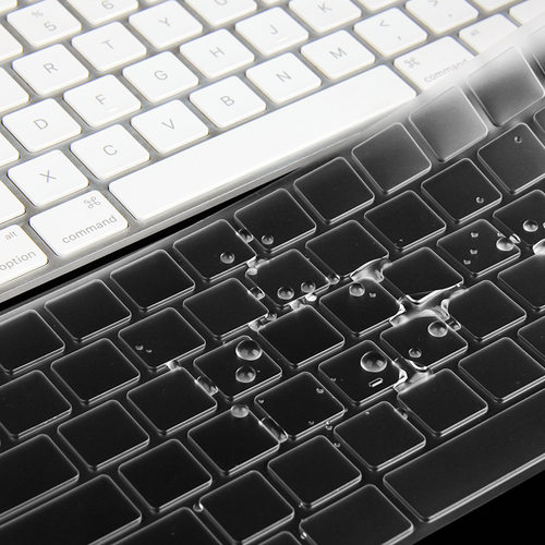 苹果Macbook键盘膜Imac无线蓝牙秒控Neo保护贴膜Air 13寸Pro14 16键位膜15防尘按键膜13.6台式一体机M4/M5/M3 - 图3