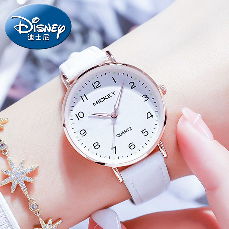 迪士尼2021年新款防水机械女士 尚渝手表国产腕表