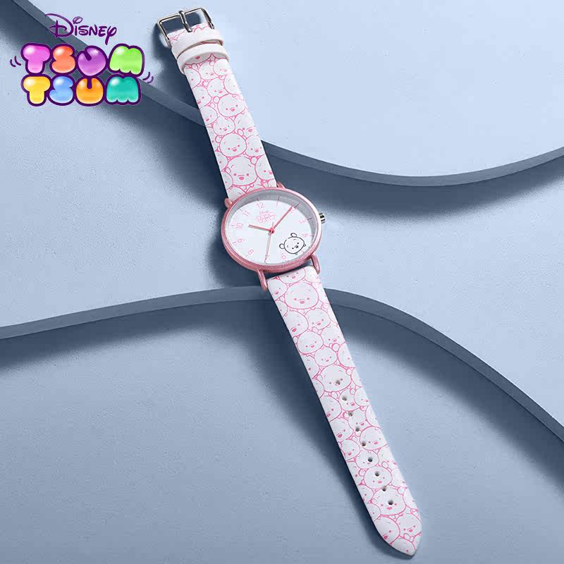 迪士尼女款学生可爱女孩小熊电子表 尚渝手表国产腕表
