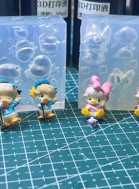 Dimoo卡拉ok唐老鸭硅胶模具 可反复使用