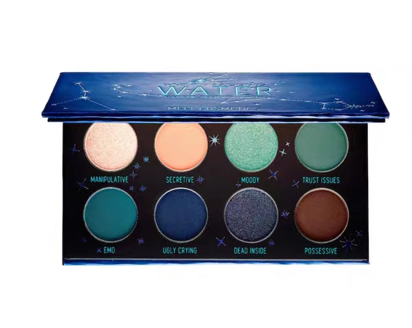 在途 Melt Cosmetics2022新品8色眼影Earth/Water/Fire/Air眼影盘 - 图0