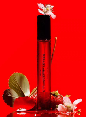 海淘 PHLUR Strawberry Letter花果甜香调中性甜美草莓信香水