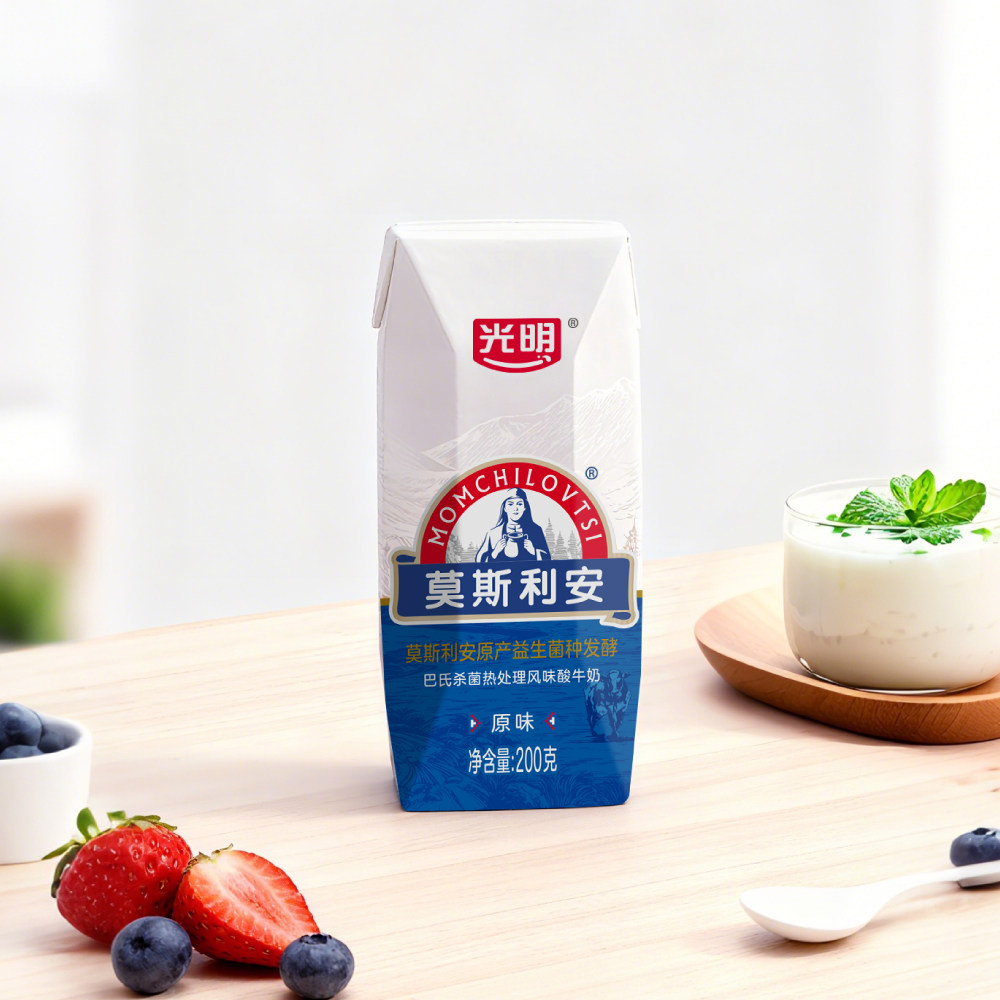 光明莫斯利安原味酸奶200g*12盒+200g*24盒常温生牛乳酸奶