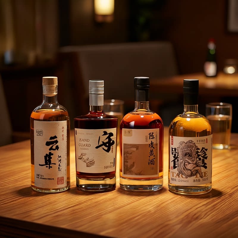会稽山黄酒同里红唐寅陈皮黄酒云集黄酒万相新生十年陈花雕绍兴酒