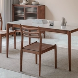 Современный оригинальный стульчик для кормления из натурального дерева для домашнего использования для отдыха