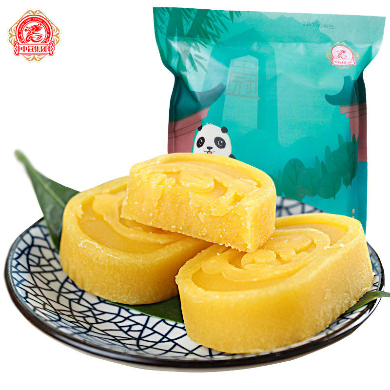 中冠绿豆糕500g小时候传统糕点 平仁食品传统糕点