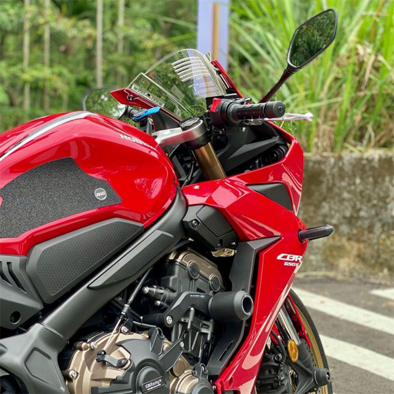 适用本田CBR650R CBR650防摔球防摔胶改装发动机保险杠车身保护-图2