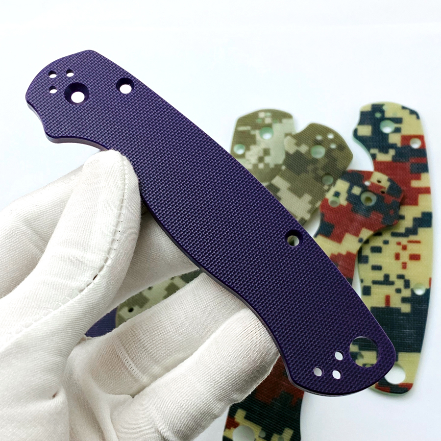 蜘蛛C81刀柄贴片蜘蛛G10复合材料 Spyderco Paramilitary 2 贴片 - 图2