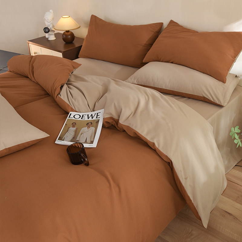 纯棉磨毛被套单件150x200x230单人180冬季100全棉加厚被罩A类纯色,淘宝优惠券,粉丝福利购,淘宝优惠卷