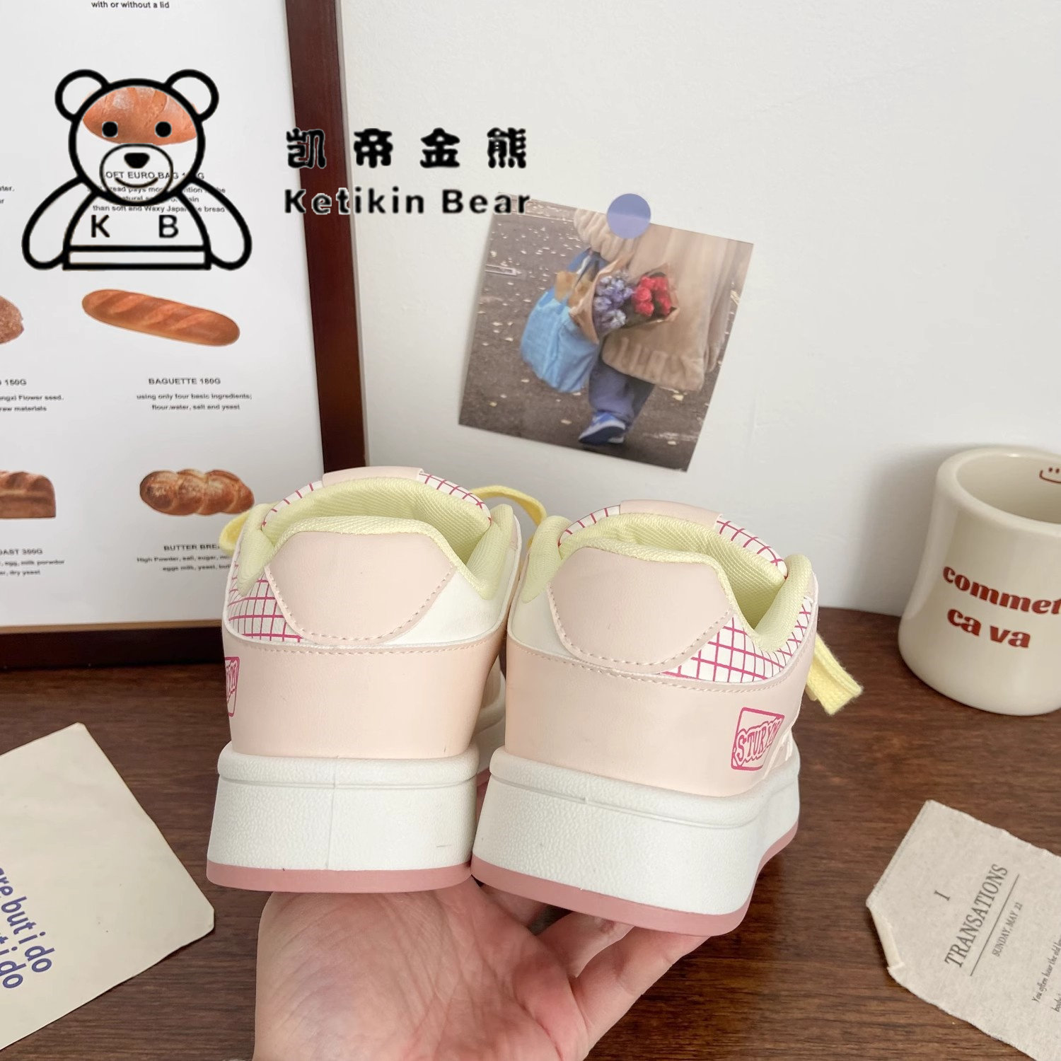 厚底儿童运动鞋女童面包休闲鞋2026新款中大童小众板鞋高颜值鞋子,淘宝优惠券,粉丝福利购,淘宝优惠卷