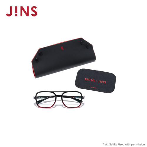 JINS睛姿近视眼镜时尚异形飞行员大框可加配防蓝光镜片UGF25A268 - 图3