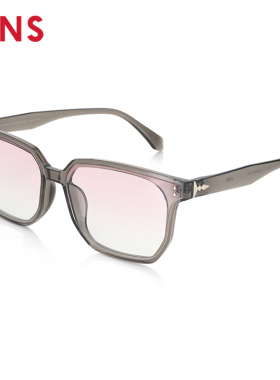 JINS睛姿大框简约时尚男女同款太阳镜墨镜防紫外线URF24S123
