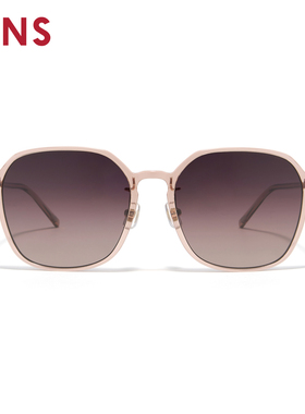 JINS睛姿太阳眼镜男女大方框偏光驾驶防晒墨镜防紫外线UGF26S103