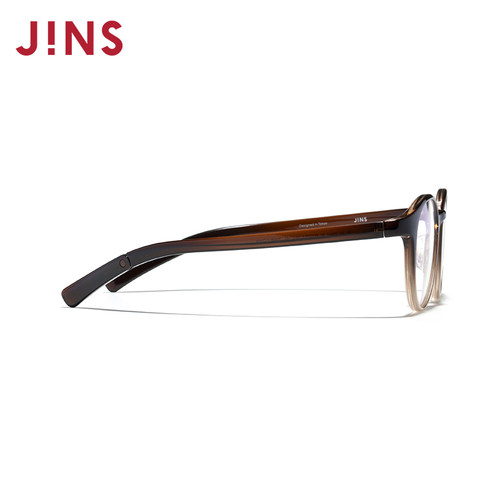 JINS睛姿含镜片近视眼镜个性轻量YOGA女可配防蓝光镜片LRF25S005 - 图1