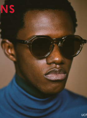 JINS睛姿太阳镜CLASSIC复古板材框架墨镜防紫外线UCF25A231