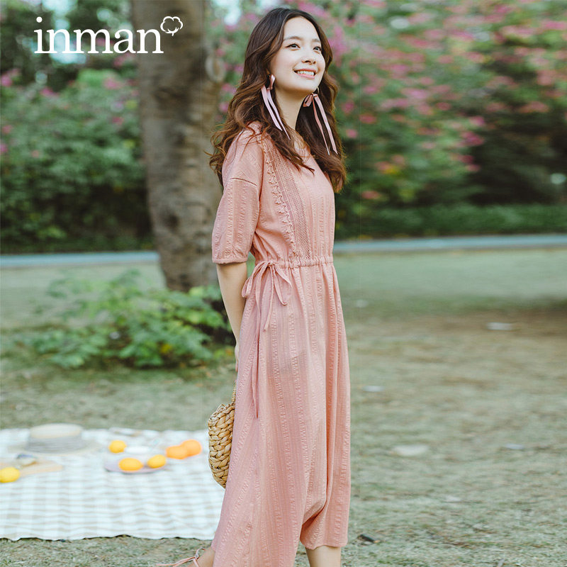  茵曼筱茵连衣裙