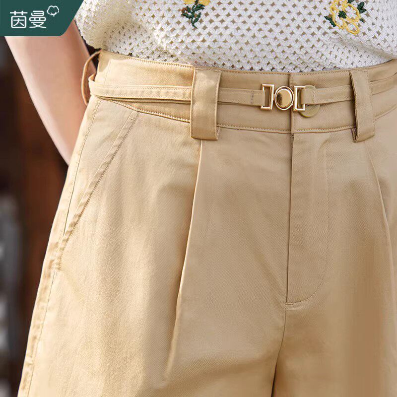  茵曼筱茵休闲裤