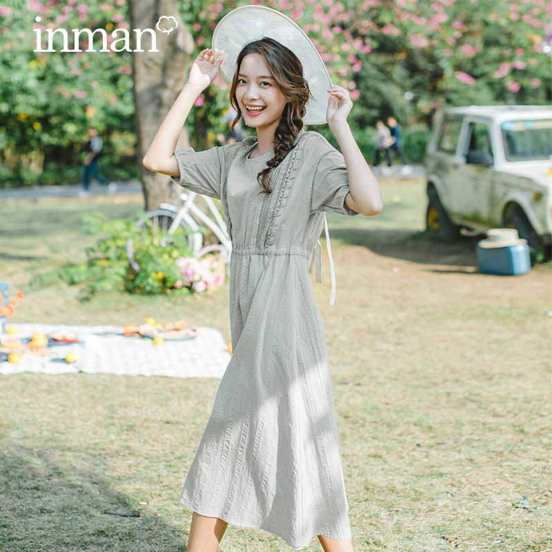  茵曼筱茵连衣裙