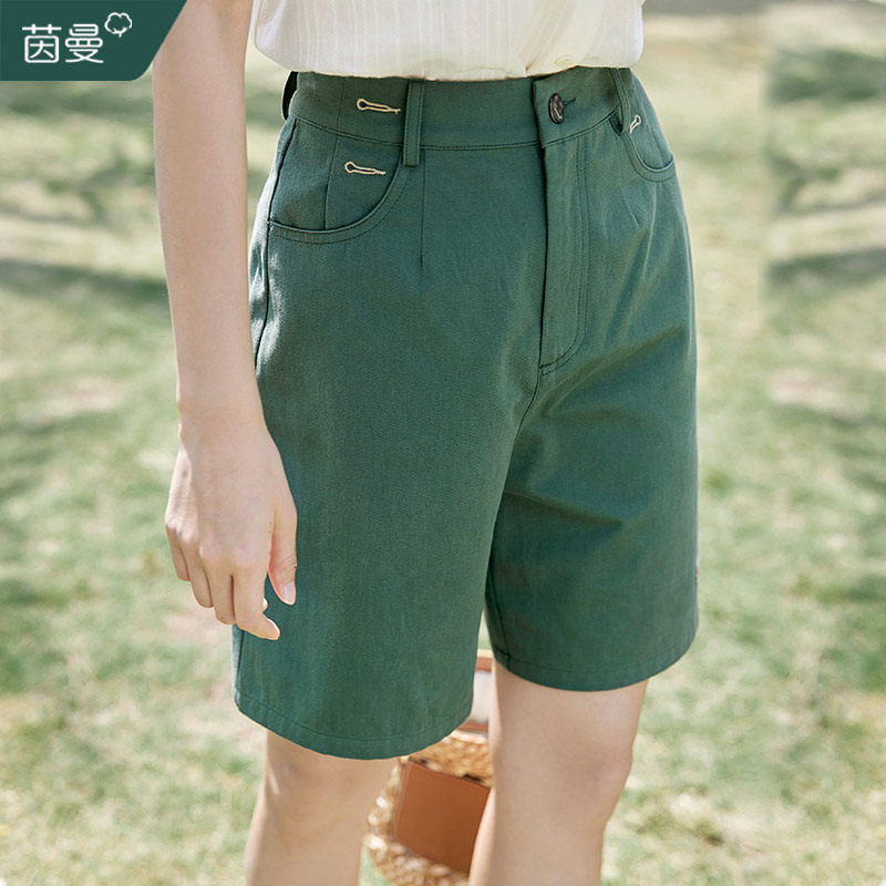  茵曼筱茵休闲裤