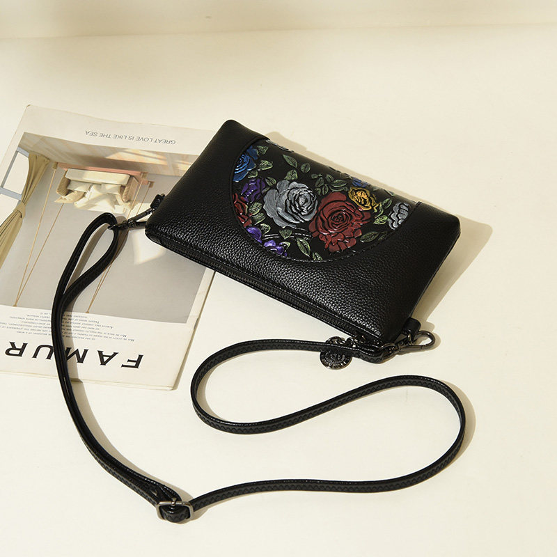 老年人女奶奶中年妈妈包手拎斜挎包 彼卡斯尼女士包袋