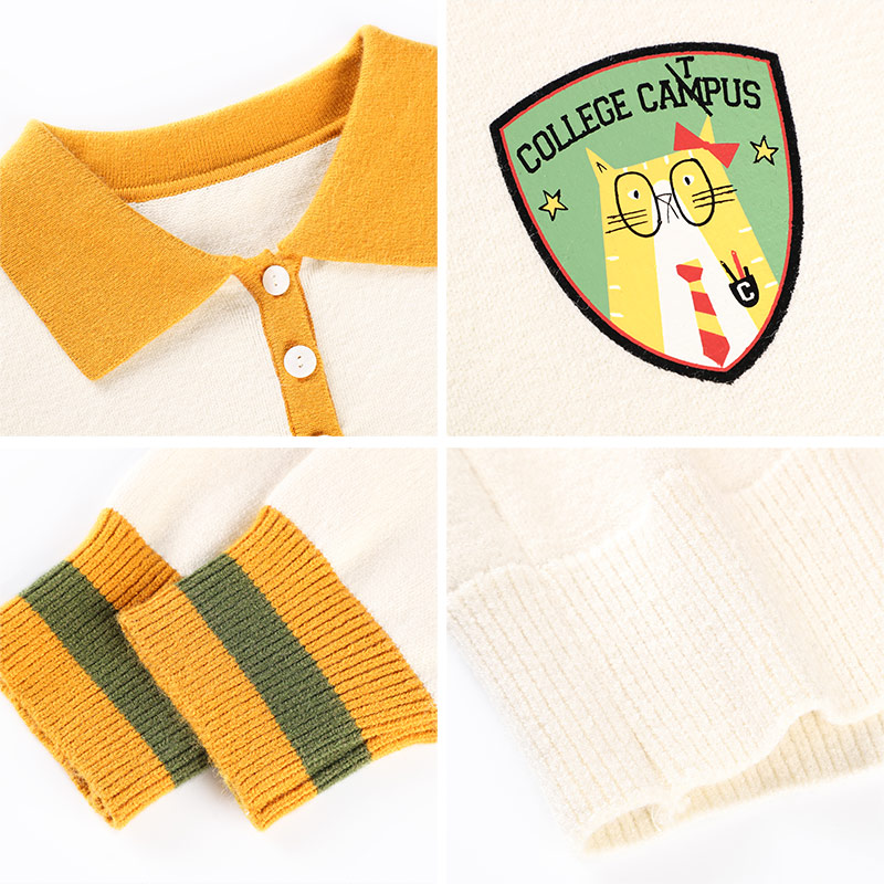 库恩玛维旗舰店库恩玛维春秋慵懒风毛衣女宽松外穿套头上衣年新款秋冬针织衫2