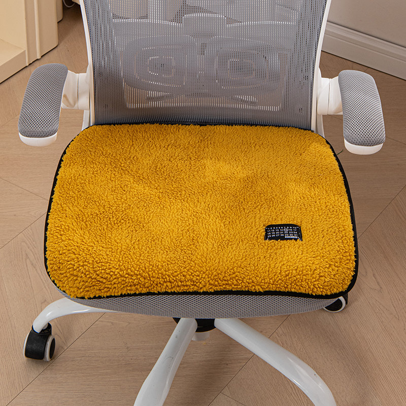 羊羔绒坐垫秋冬款办公室椅子垫餐椅垫屁股垫子学生座椅保暖家用,淘宝优惠券,粉丝福利购,淘宝优惠卷