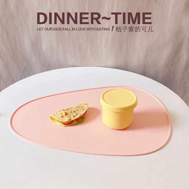 Orange Keer silicone placemat waterproof