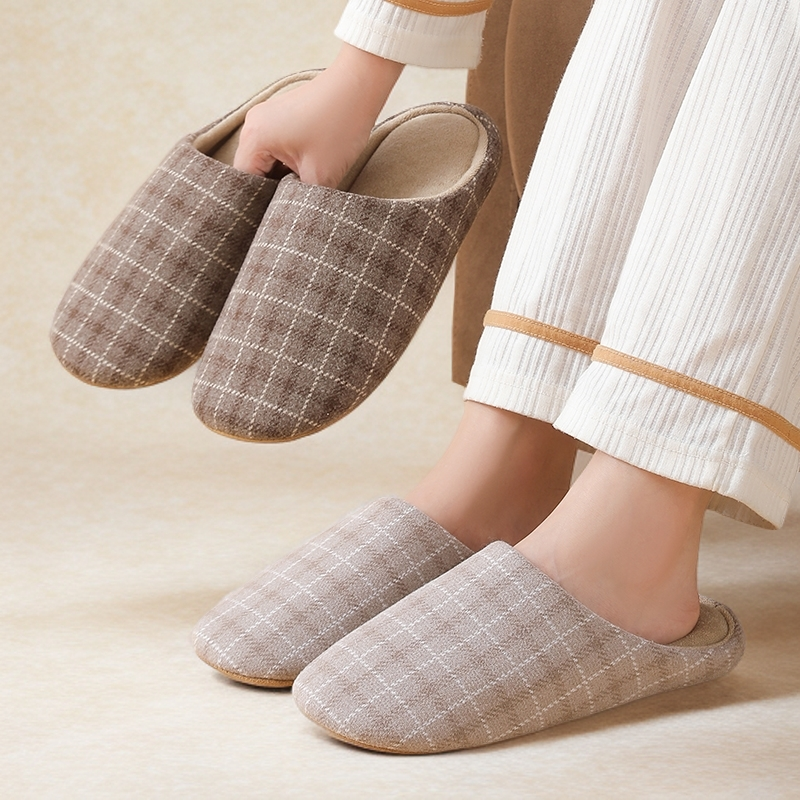 静音棉拖鞋女冬季室内家居家用防滑布地无声情侣木地板毛绒拖鞋男,淘宝优惠券,粉丝福利购,淘宝优惠卷