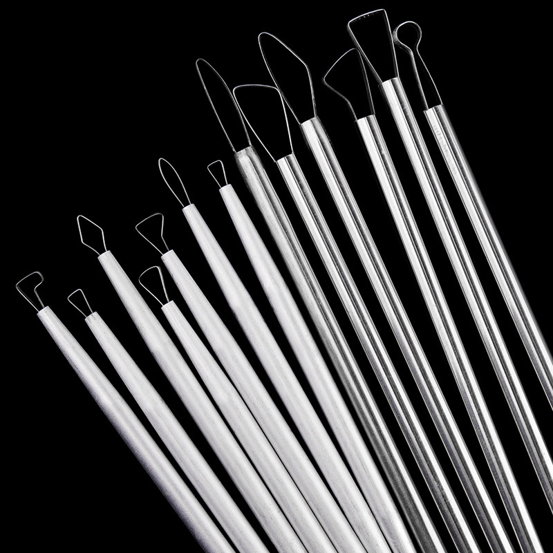 泥塑刮刀工具套装铝棒陶艺雕塑修坯刀双头泥塑刀陶泥拉坯各种造型,淘宝优惠券,粉丝福利购,淘宝优惠卷