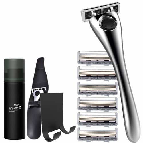 阿帕齐天弓六层剃须刀手动阿帕奇手动刮胡刀手动式刮胡子胡须刀男 - 图3