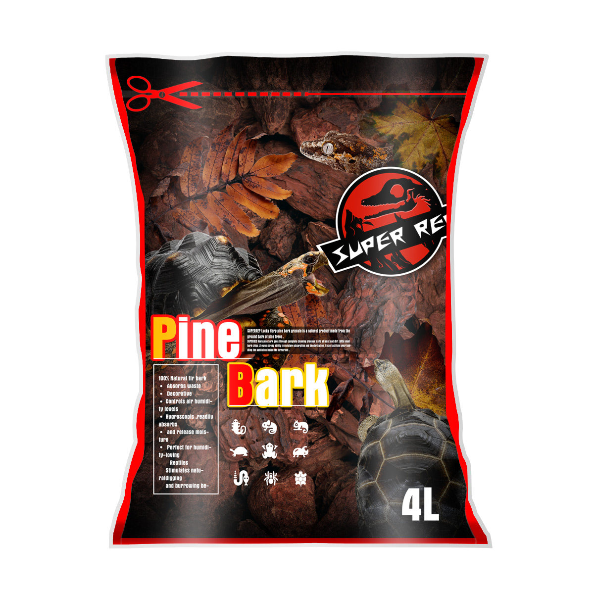 SuperRep爬虫树皮垫材装饰造景保湿吸臭蜥蜴蛇宠爬宠森林地表,淘宝优惠券,粉丝福利购,淘宝优惠卷