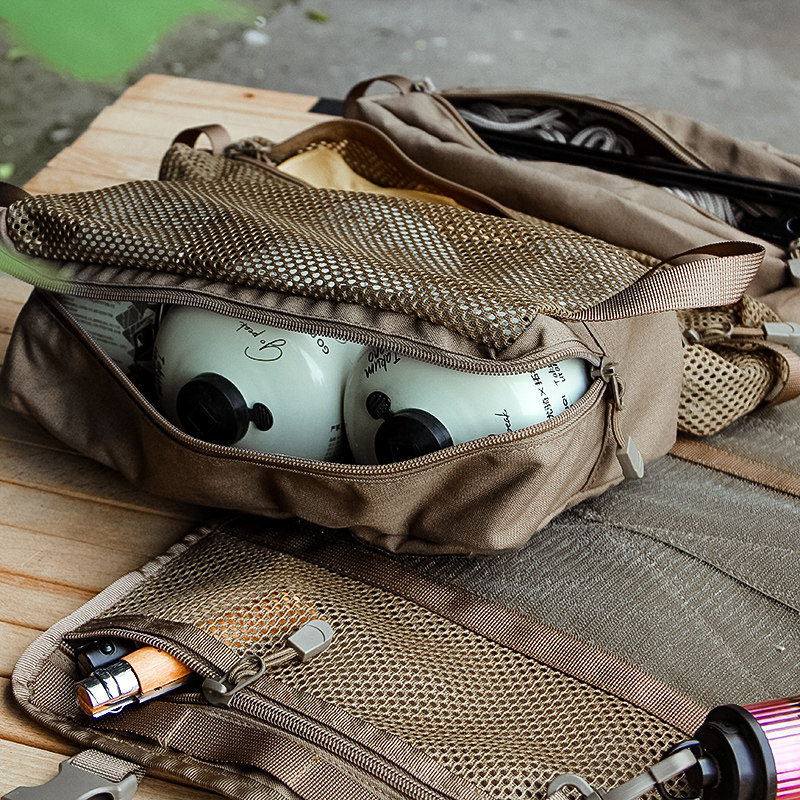 Overhills户外露营车挂可拆式吊挂卷包地钉包餐具包 考杜拉500D,淘宝优惠券,粉丝福利购,淘宝优惠卷