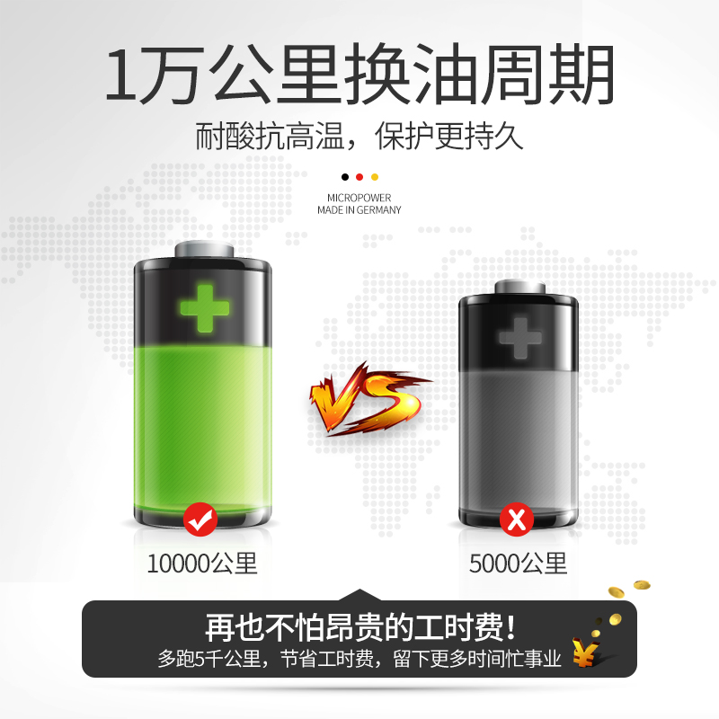 马驰宝汽车机油德国正品灰迈合成10W-40适用奔驰宝马奥迪大众进口 - 图1